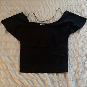 Off the Shoulder Crop Top